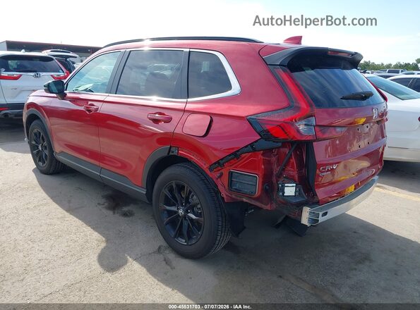 7FARS6H81SE087558 2025 HONDA CR-V Red Հետևի ձախ