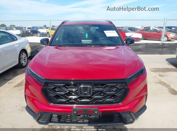 7FARS6H81SE087558 2025 HONDA CR-V Red Սալոնի հետևի տեսք