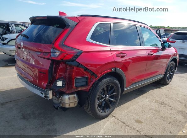 7FARS6H81SE087558 2025 HONDA CR-V Red Հետևի աջ