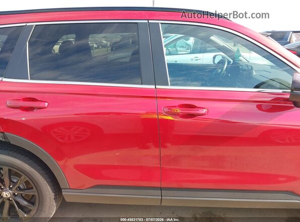 7FARS6H81SE087558 2025 HONDA CR-V Red Սալոնի 360 աստիճան տեսք