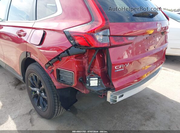 7FARS6H81SE087558 2025 HONDA CR-V Red Դիմացի տեսք