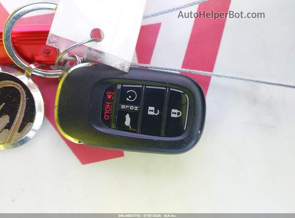 7FARS6H81SE087558 2025 HONDA CR-V Red Առջևի վահանակի տեսք