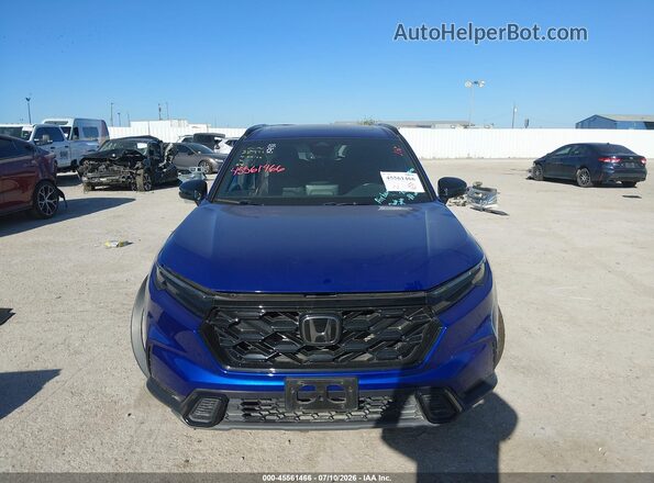 7FARS6H82SE094406 2025 HONDA CR-V Blue Սարքավորումների վահանակի տեսք