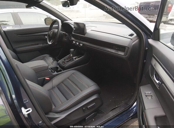 7FARS6H82SE095734 2025 HONDA CR-V Dark Blue Вид салона спереди
