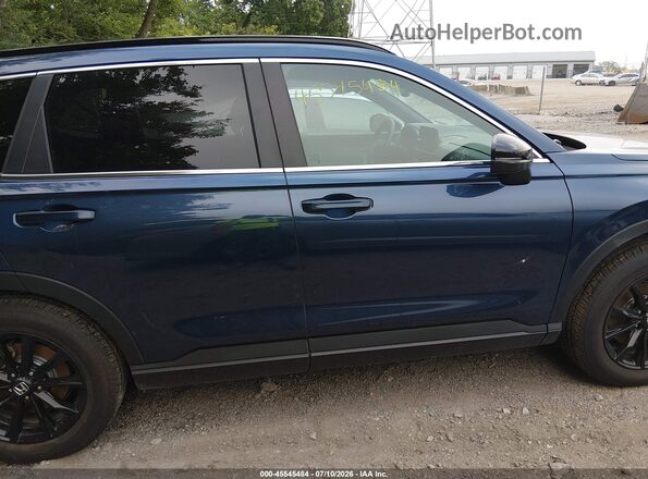 7FARS6H82SE095734 2025 HONDA CR-V Dark Blue Панорамный вид салона 360°