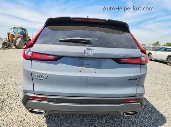 7FARS6H83SE006057 2025 HONDA CR-V Gray Rear view