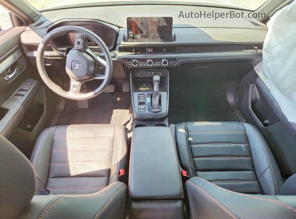 7FARS6H83SE006057 2025 HONDA CR-V Gray Dashboard view