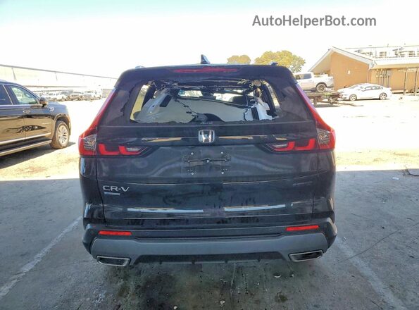 7FARS6H83SE011856 2025 HONDA CR-V Black Widok z tyłu