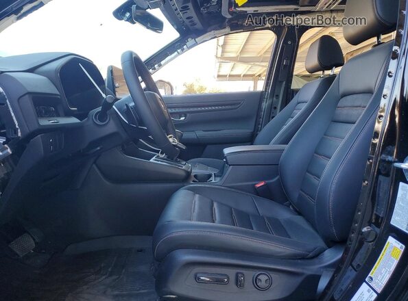 7FARS6H83SE011856 2025 HONDA CR-V Black Widok wnętrza z przodu