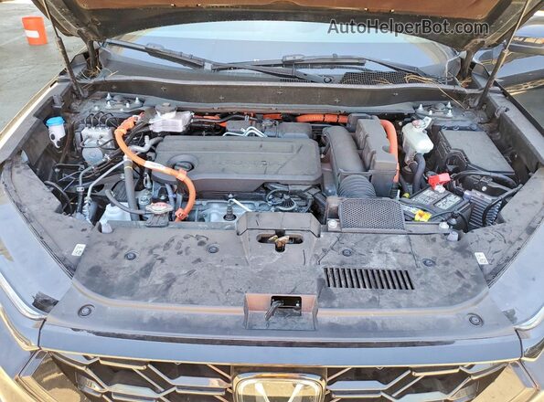 7FARS6H83SE011856 2025 HONDA CR-V Black Widok wnętrza z tyłu