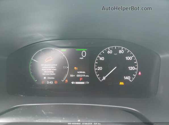 7FARS6H83SE042993 2025 HONDA CR-V Серый Вид задних сидений