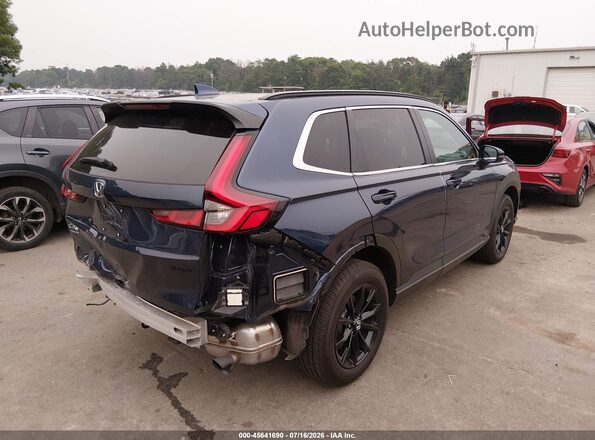 7FARS6H83SE089425 2025 HONDA CR-V Blue Задня права чверть
