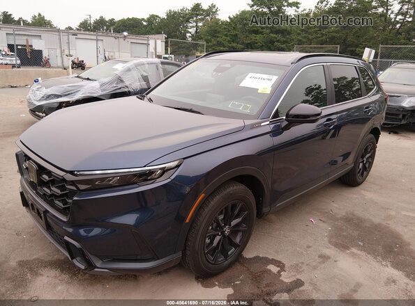 7FARS6H83SE089425 2025 HONDA CR-V Blue Передня ліва чверть