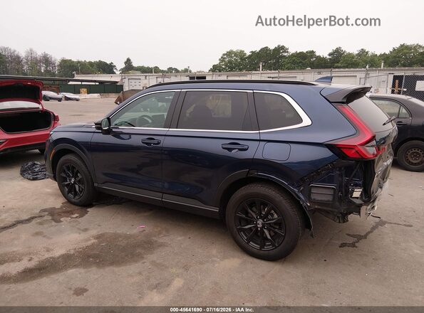 7FARS6H83SE089425 2025 HONDA CR-V Blue Панорамний вид салону 360°