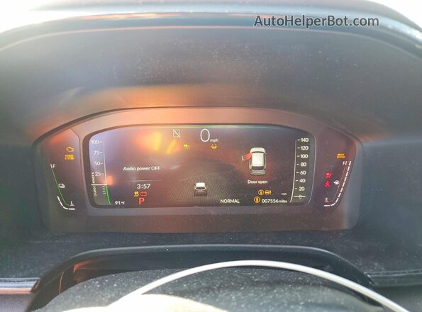 7FARS6H83TE031557 2026 HONDA CR-V Silver ხელსაწყოთა პანელის ხედი