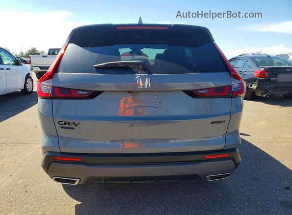 7FARS6H83TE031557 2026 HONDA CR-V Silver უკანა ხედი