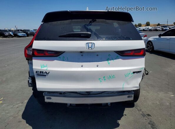 7FARS6H83TE036015 2026 HONDA CR-V White Widok z tyłu