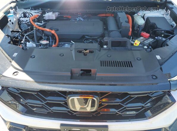 7FARS6H83TE036015 2026 HONDA CR-V White Widok wnętrza z tyłu