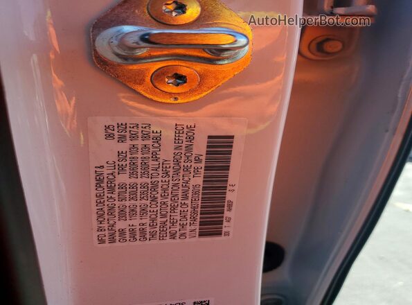 7FARS6H83TE036015 2026 HONDA CR-V White Widok komory silnika