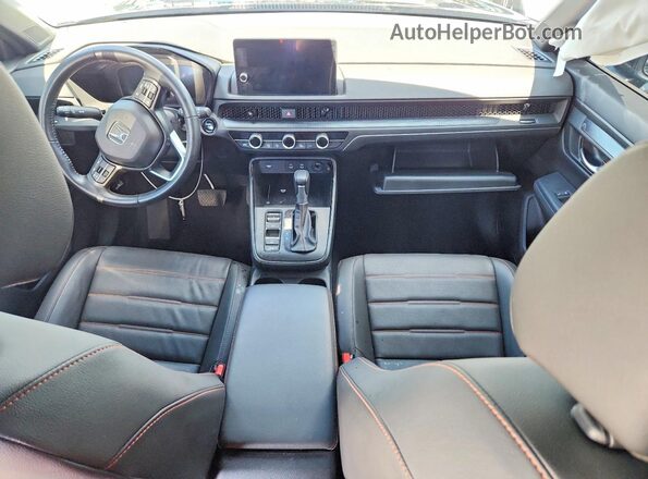7FARS6H83TE087658 2026 HONDA CR-V Black Widok deski rozdzielczej