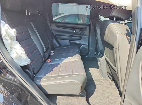 7FARS6H83TE087658 2026 HONDA CR-V Black Widok wnętrza z tyłu
