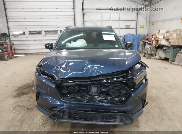 7FARS6H83TE123901 2026 HONDA CR-V Blue Instrument cluster view