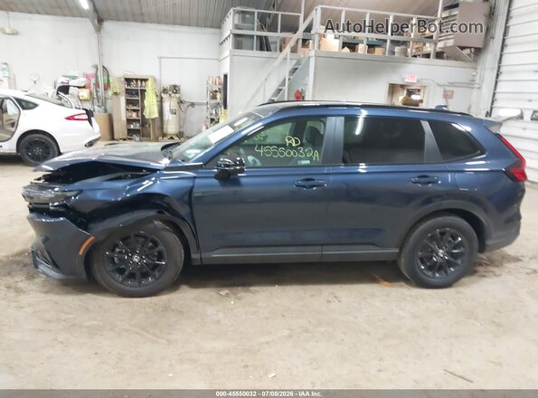 7FARS6H83TE123901 2026 HONDA CR-V Blue 360 interior view