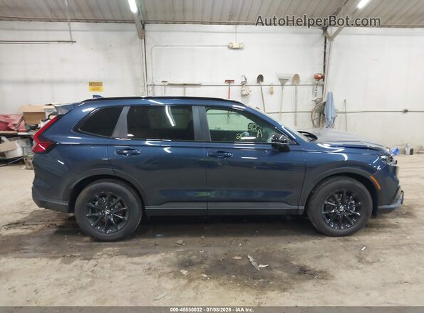 7FARS6H83TE123901 2026 HONDA CR-V Blue Rear interior view