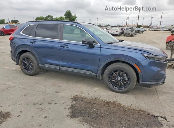 7FARS6H84RE044911 2024 HONDA CR-V Синий Передняя правая четверть