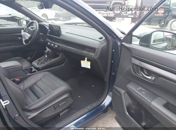 7FARS6H84RE059702 2024 HONDA CR-V Blue Front interior view