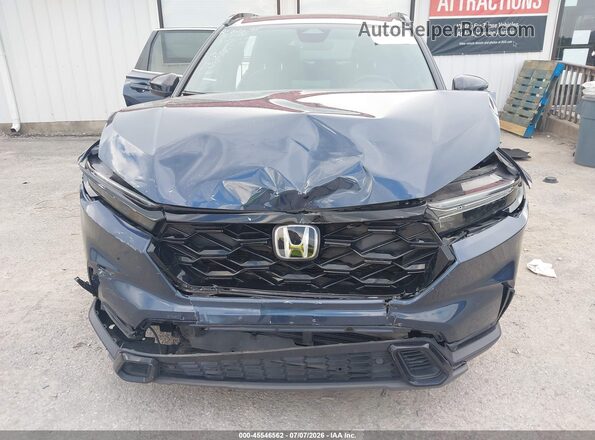 7FARS6H84RE059702 2024 HONDA CR-V Blue Instrument cluster view