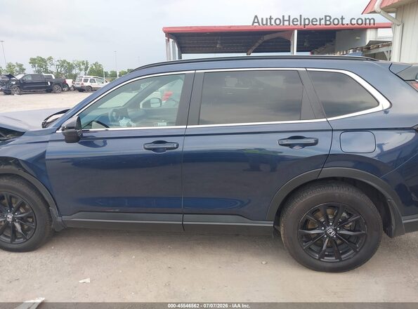 7FARS6H84RE059702 2024 HONDA CR-V Blue 360 interior view