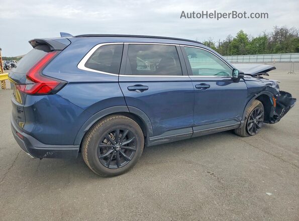 7FARS6H84SE056546 2025 HONDA CR-V Blue Rear right