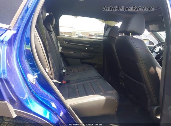 7FARS6H85SE007078 2025 HONDA CR-V Blue VIN կոդի պիտակի տեսք