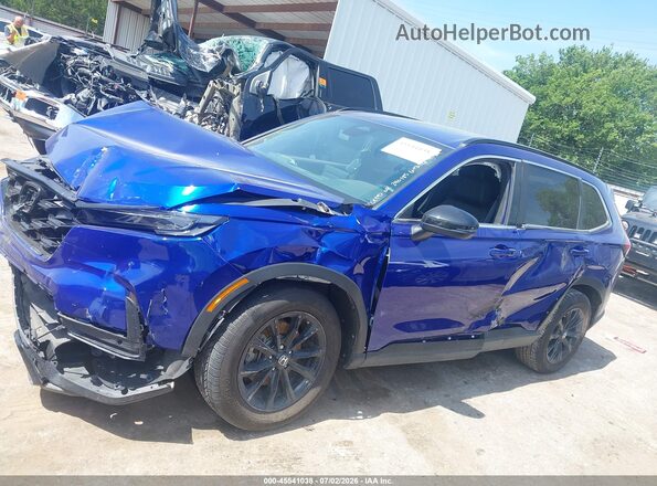 7FARS6H85SE007078 2025 HONDA CR-V Blue Սալոնի հետևի տեսք