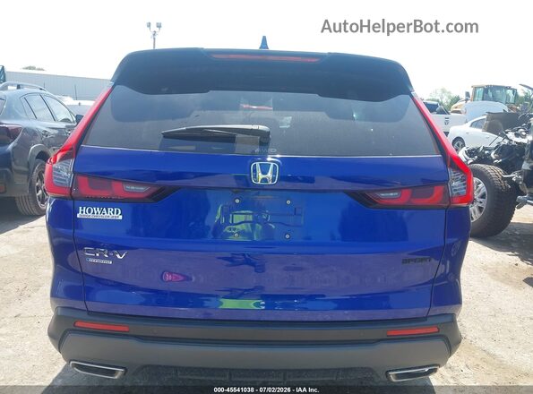 7FARS6H85SE007078 2025 HONDA CR-V Blue 
