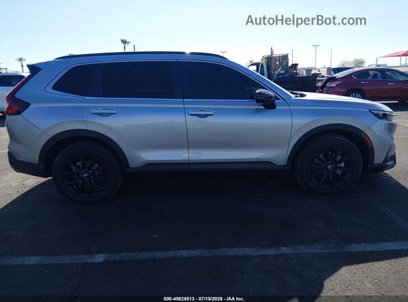 7FARS6H85SE054062 2025 HONDA CR-V Silver Rear interior view