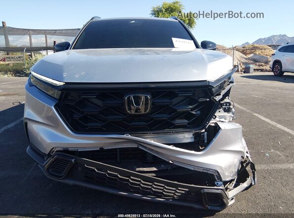 7FARS6H85SE054062 2025 HONDA CR-V Silver Instrument cluster view