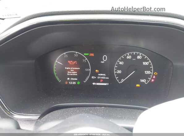 7FARS6H85SE093797 2025 HONDA CR-V Black Vista de los asientos traseros