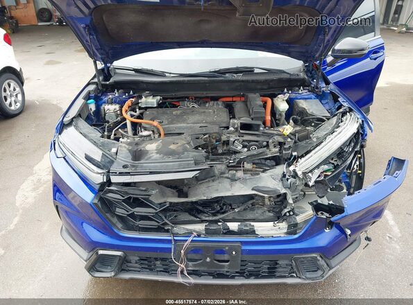 7FARS6H86RE063735 2024 HONDA CR-V Blue Հետևի տեսք
