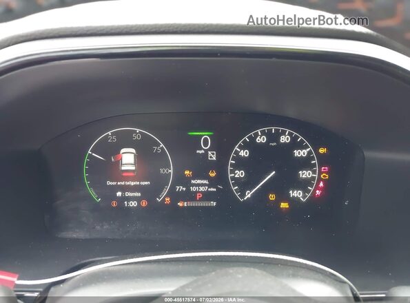 7FARS6H86RE063735 2024 HONDA CR-V Blue Հետևի նստատեղերի տեսք