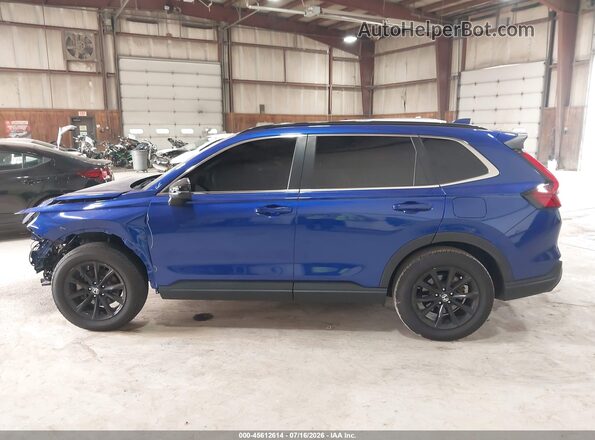7FARS6H86SE043345 2025 HONDA CR-V Blue სალონის 360-გრადუსიანი ხედი