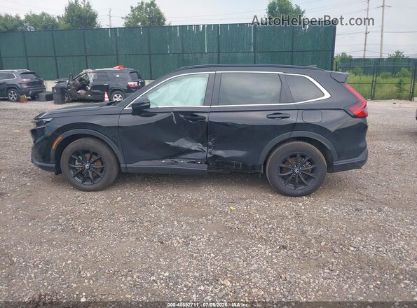 7FARS6H88SE108860 2025 HONDA CR-V Black Widok wnętrza 360 stopni