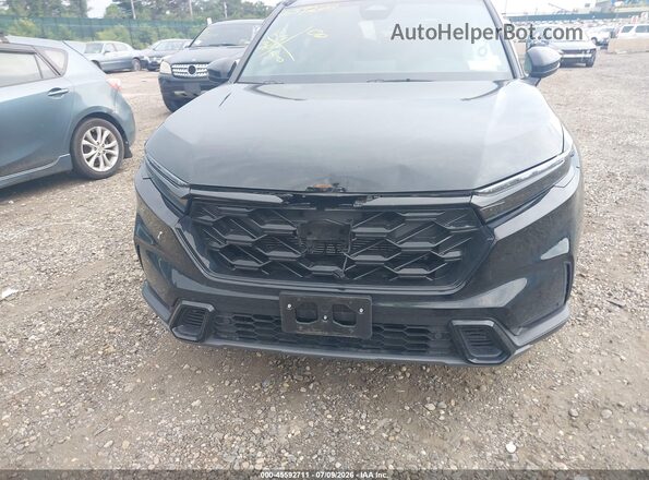 7FARS6H88SE108860 2025 HONDA CR-V Black Widok zestawu wskaźników