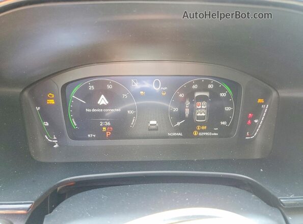 7FARS6H88TE005195 2026 HONDA CR-V Blue Vista del cuadro de instrumentos