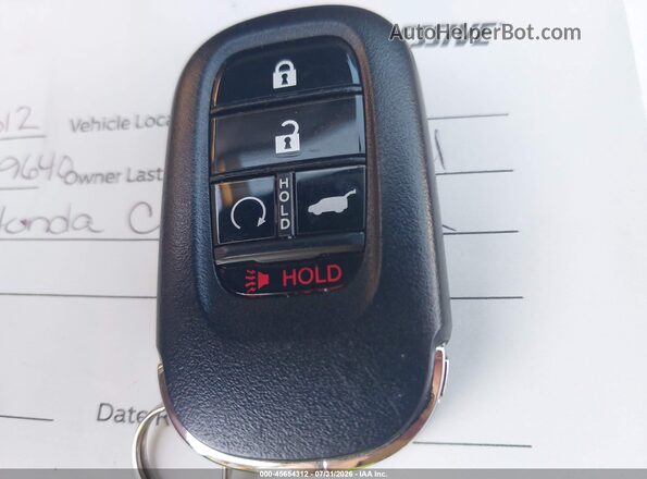7FARS6H88TE067843 2026 HONDA CR-V Черный Вид панели приборов