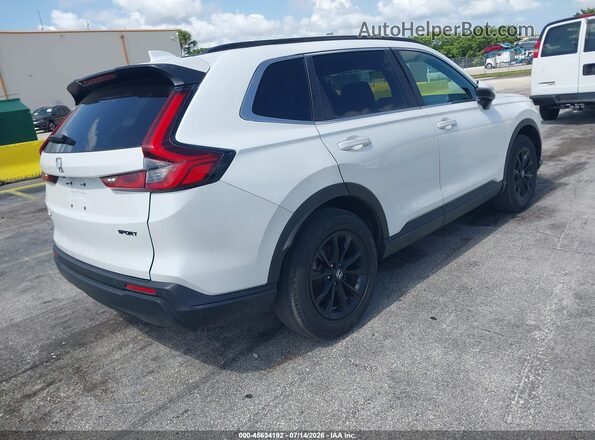 7FARS6H89RE036593 2024 HONDA CR-V Белый Задняя правая четверть