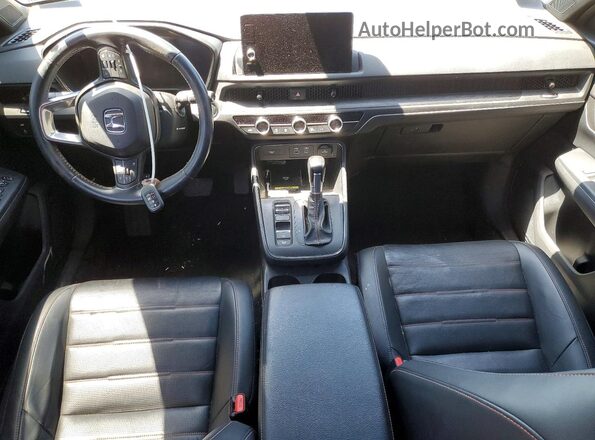 7FARS6H89RE043768 2024 HONDA CR-V Черный Вид панели приборов