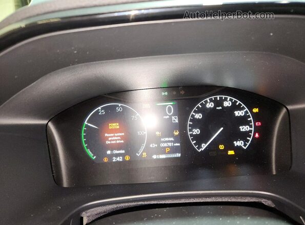 7FARS6H89SE094919 2025 HONDA CR Gray ხელსაწყოთა პანელის ხედი