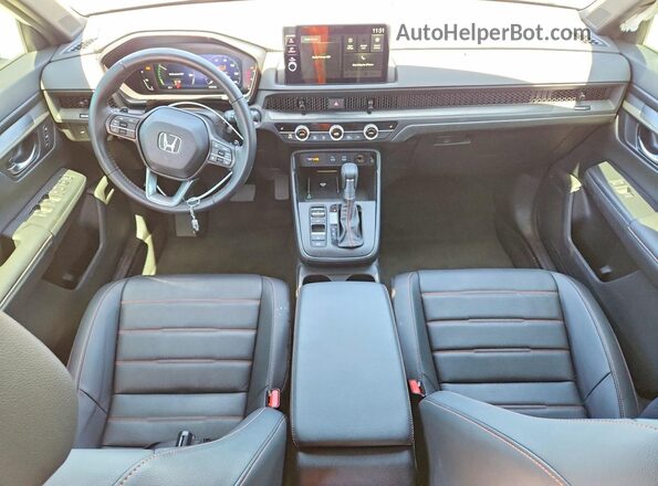 7FARS6H89TE047276 2026 HONDA CR-V White Dashboard view